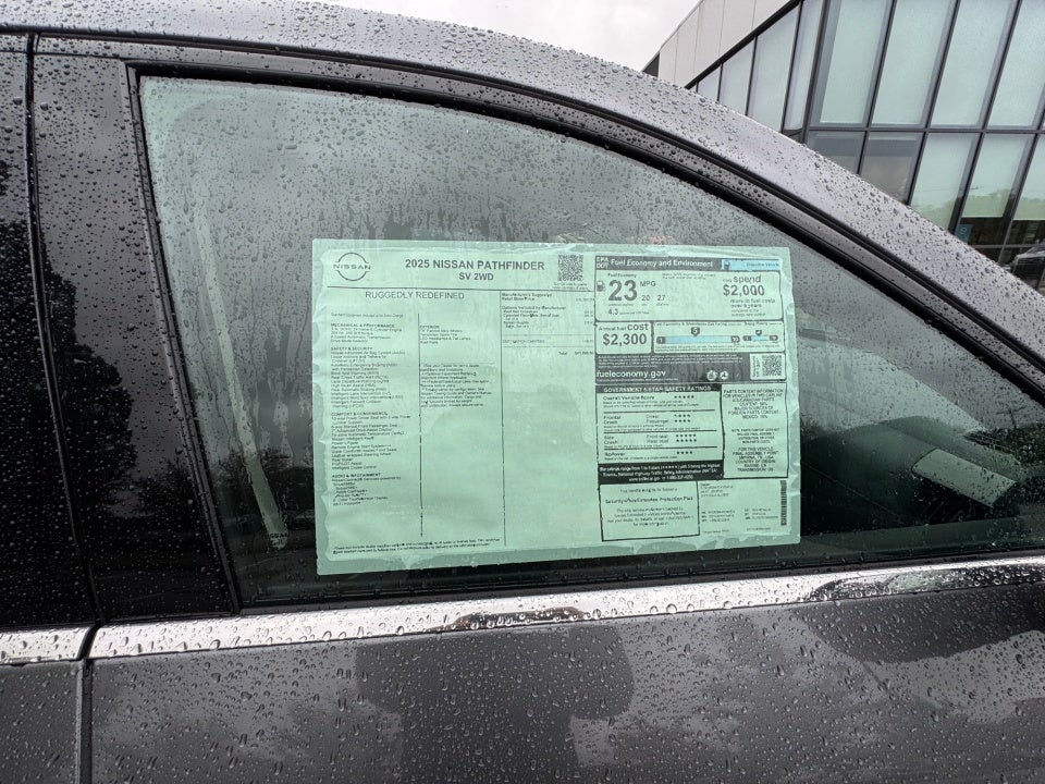 2025 Nissan Pathfinder SV FWD