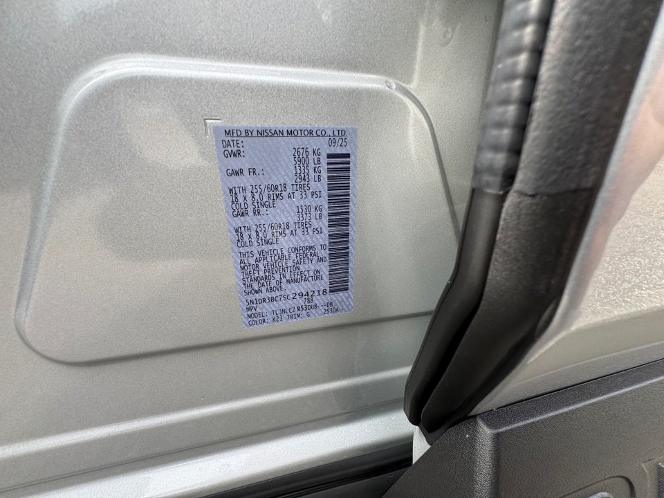 2025 Nissan Pathfinder SV 4WD