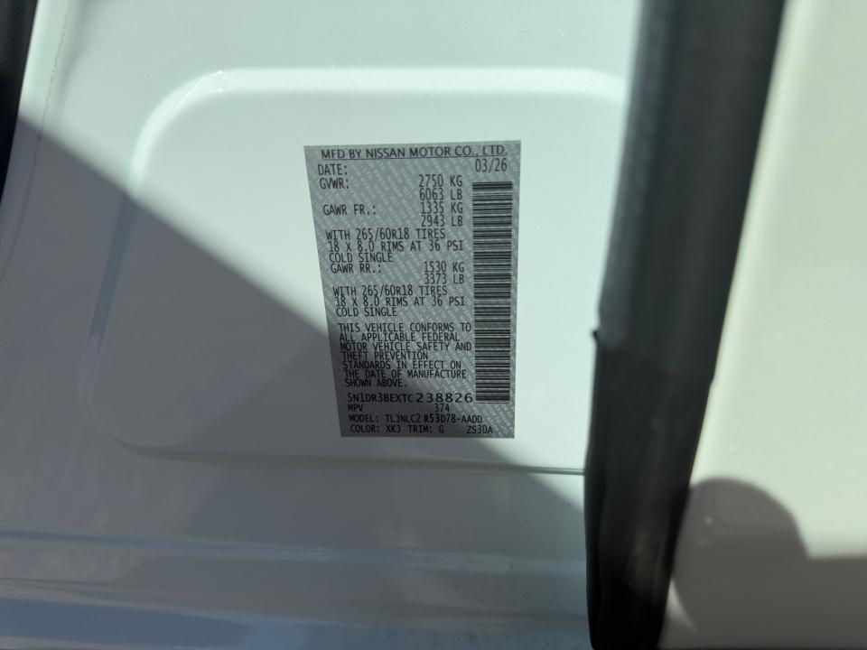 2026 Nissan Pathfinder Rock Creek