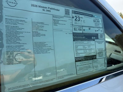 2026 Nissan Pathfinder SL