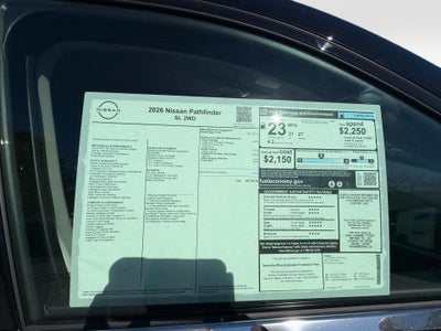2026 Nissan Pathfinder SL