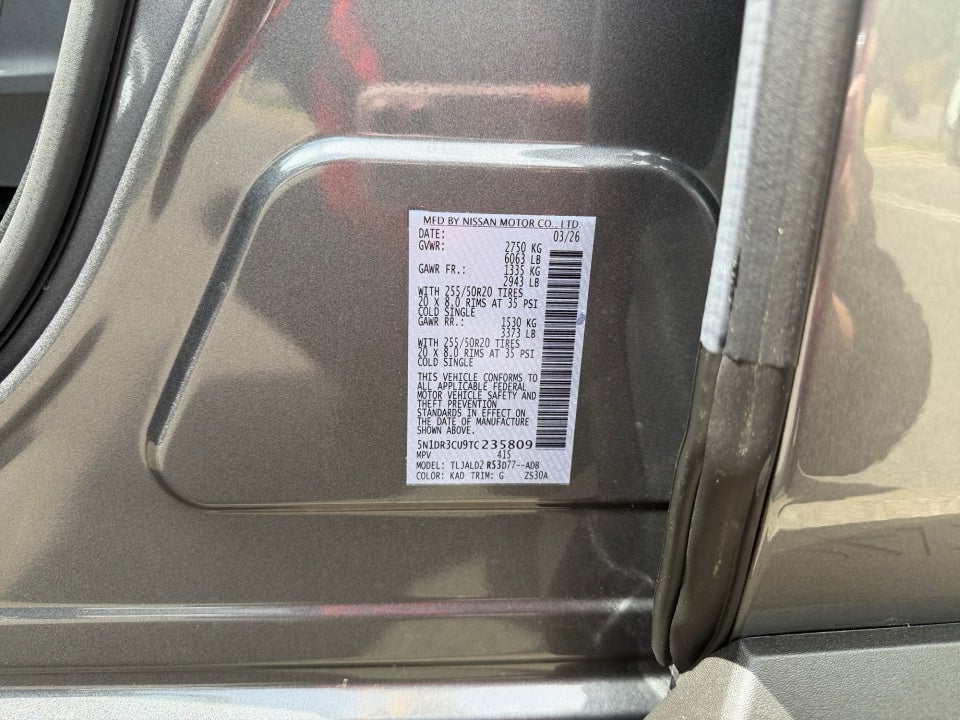 2026 Nissan Pathfinder SL