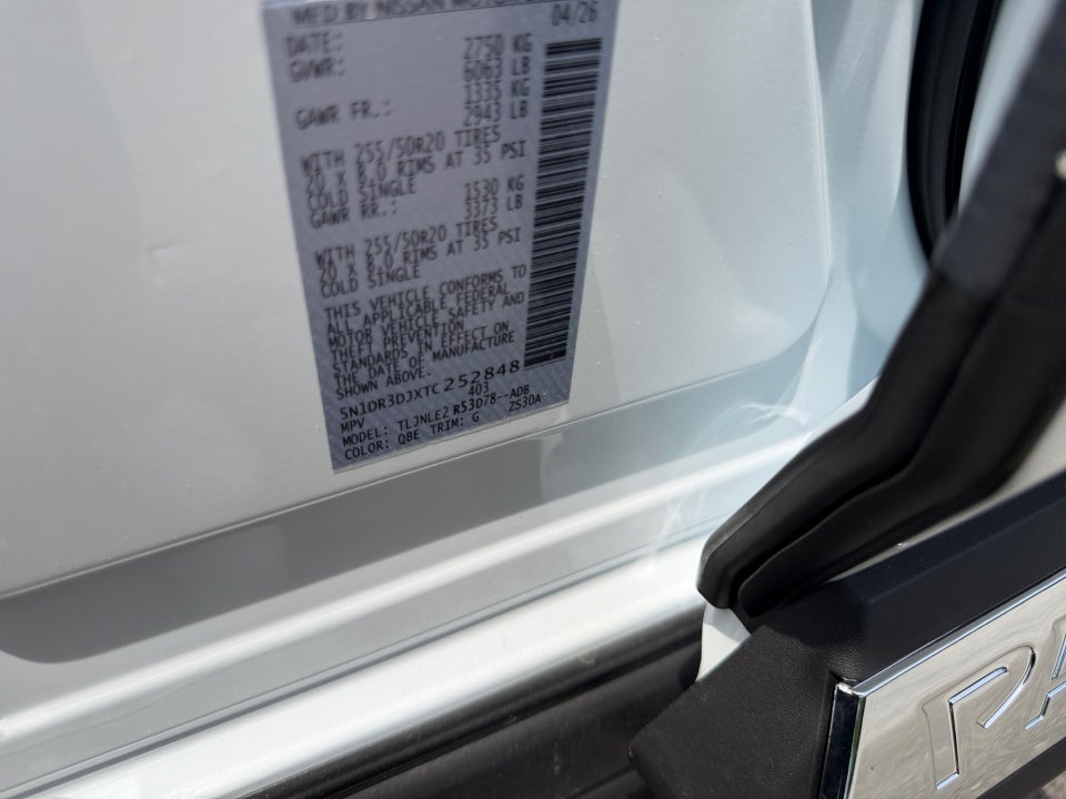 2026 Nissan Pathfinder Platinum