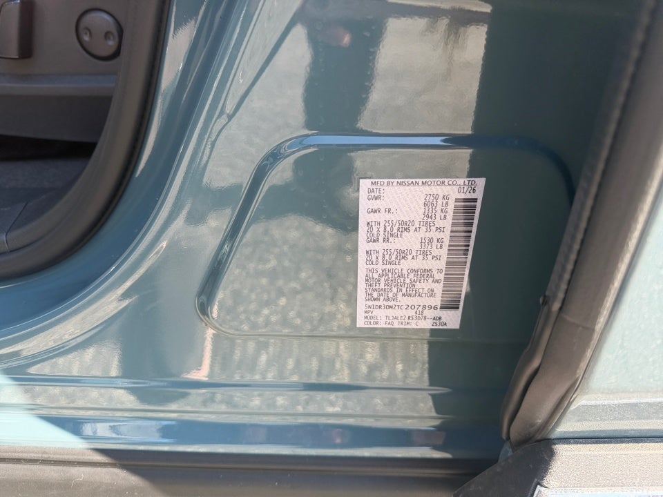 2026 Nissan Pathfinder Platinum