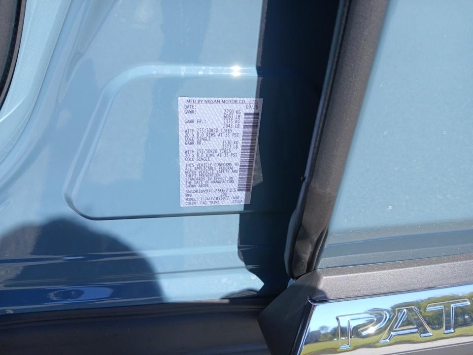 2026 Nissan Pathfinder Platinum
