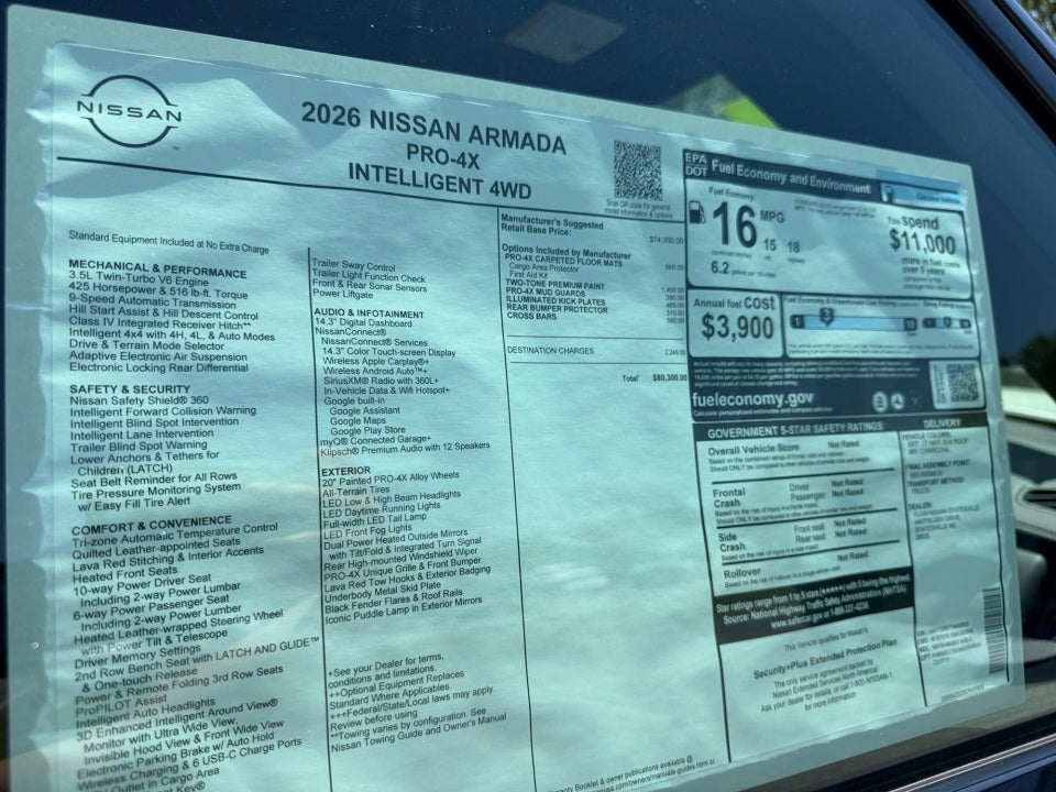 2026 Nissan Armada PRO-4X