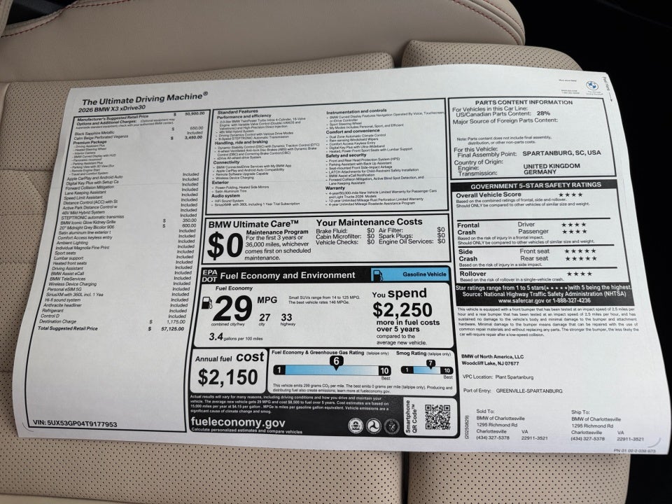 2026 BMW X3 30 xDrive