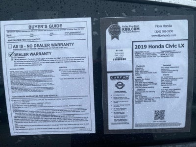 2019 Honda Civic LX