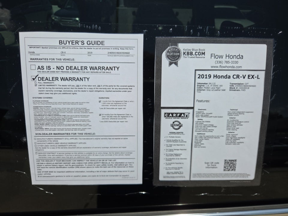 2019 Honda CR-V EX-L