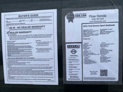 2021 Ford Bronco Sport Badlands