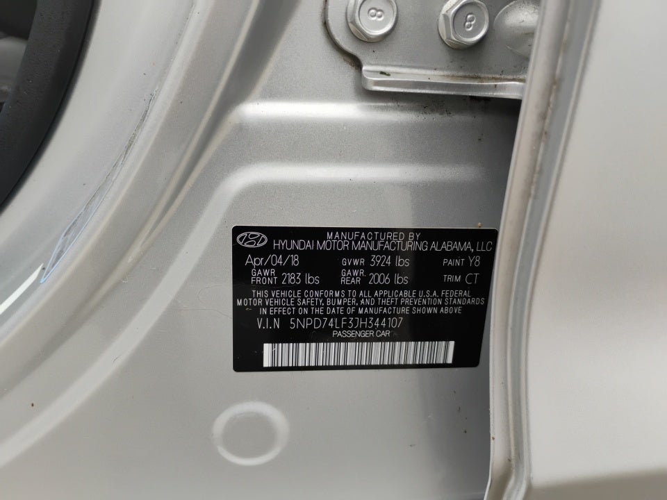 2018 Hyundai Elantra SE