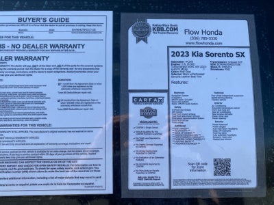 2023 Kia Sorento SX