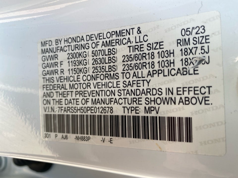 2023 Honda CR-V Hybrid Sport