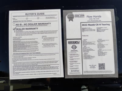 2022 Mazda Mazda CX-9 Touring