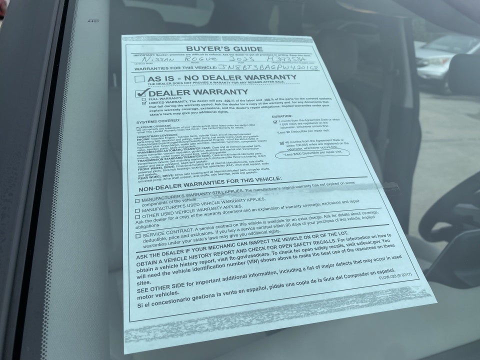 2023 Nissan Rogue SV