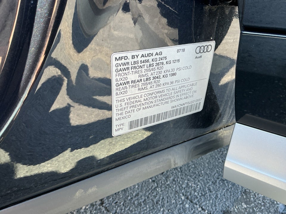 2018 Audi Q5 2.0T Premium