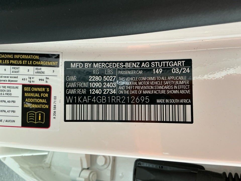 2024 Mercedes-Benz C 300 C 300