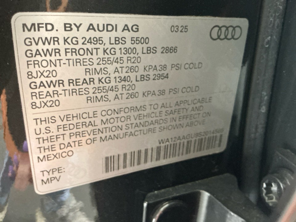 2025 Audi All-new Q5 Premium Plus TFSI quattro S tronic