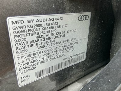 2023 Audi Q7 Premium Plus