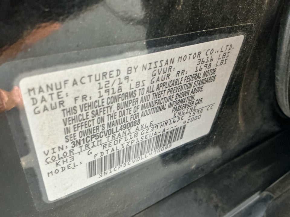 2020 Nissan Kicks SV