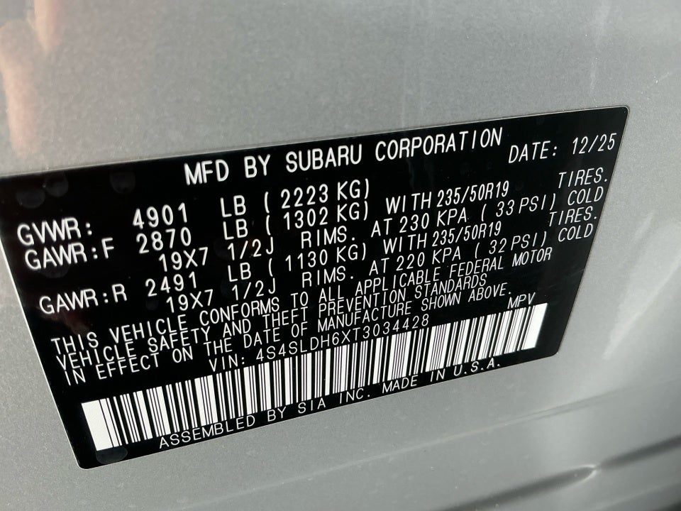 2026 Subaru Forester Sport