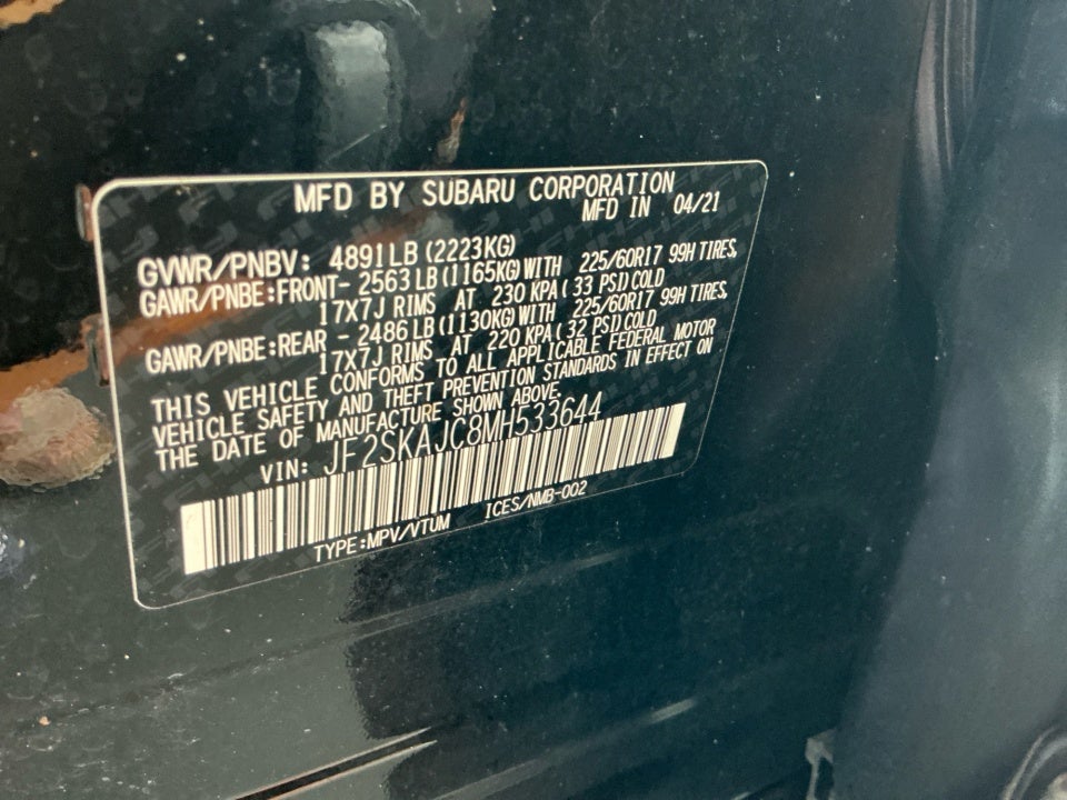 2021 Subaru Forester Premium