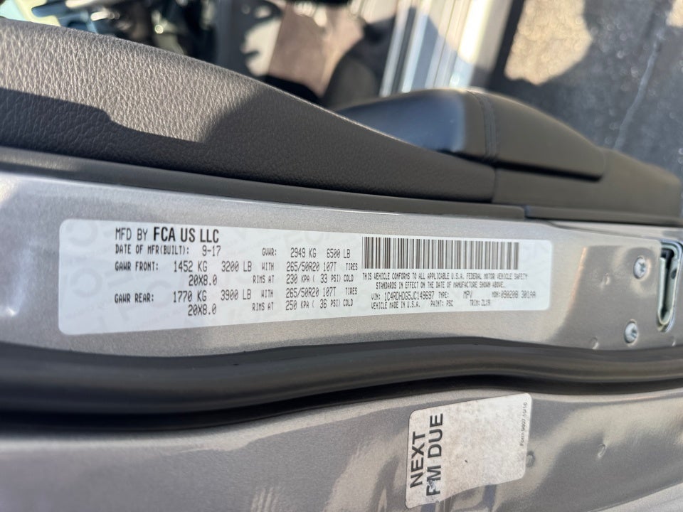 2018 Dodge Durango GT