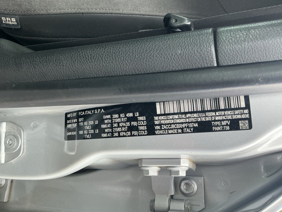 2017 Jeep Renegade Trailhawk 4x4