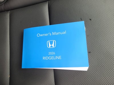 2026 Honda Ridgeline RTL