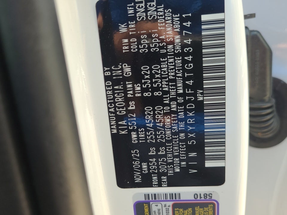 2026 Kia Sorento X-Line SX Prestige