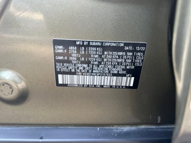 2023 Subaru Outback Limited