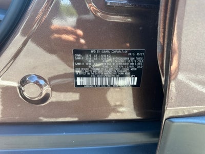 2021 Subaru Outback Touring XT