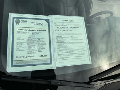 2022 Subaru Forester Wilderness
