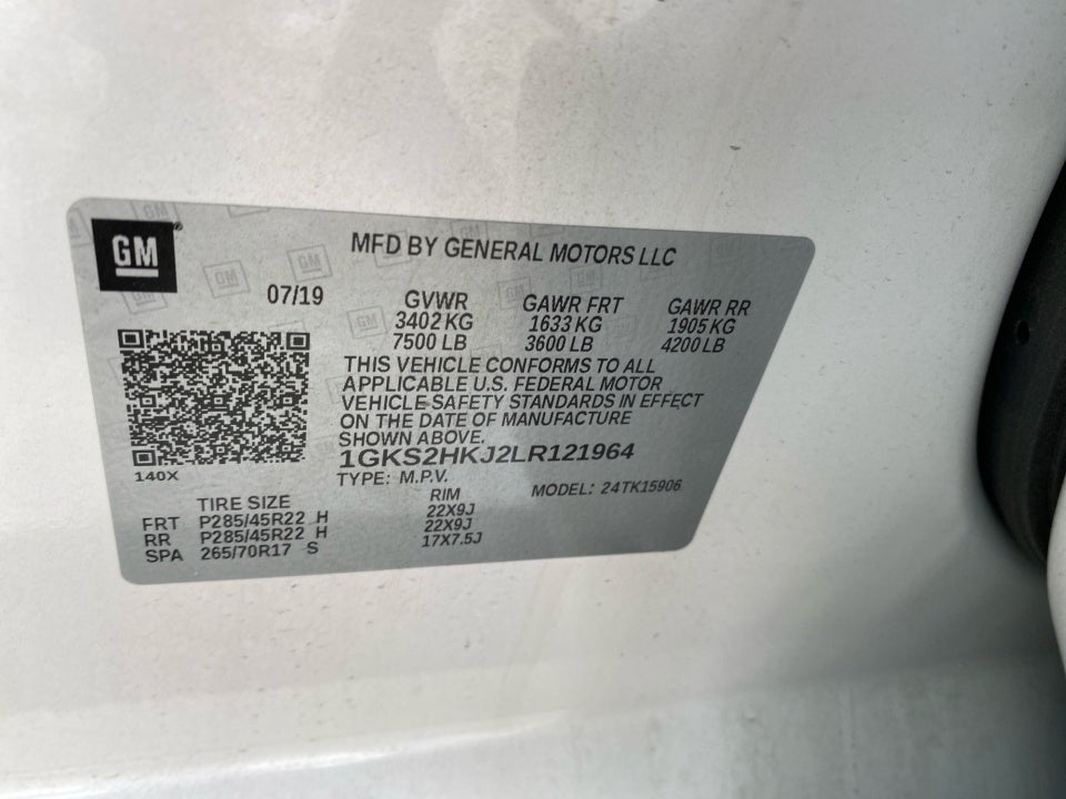 2020 GMC Yukon XL 4WD Denali