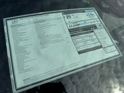 2023 Mercedes-Benz CLS 450 Coupe CLS 450