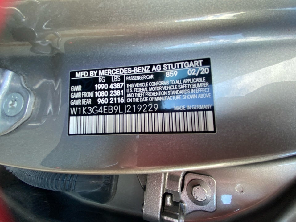 2020 Mercedes-Benz A 220 A 220