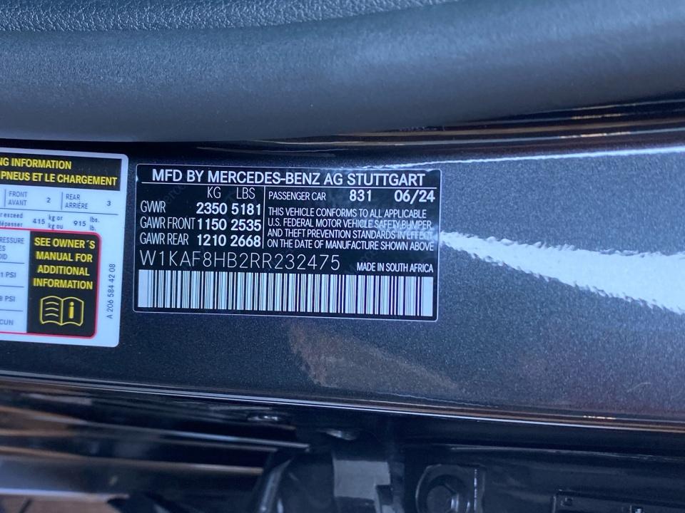 2024 Mercedes-Benz AMG® C 43 AMG® C 43