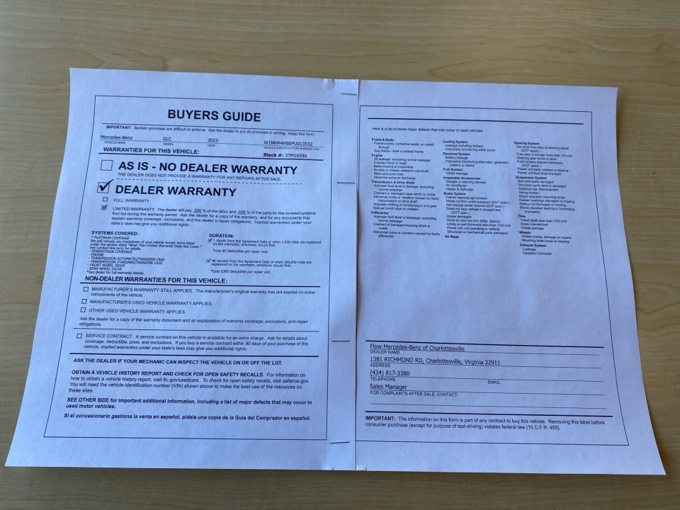 2023 Mercedes-Benz GLC 300 4MATIC® SUV