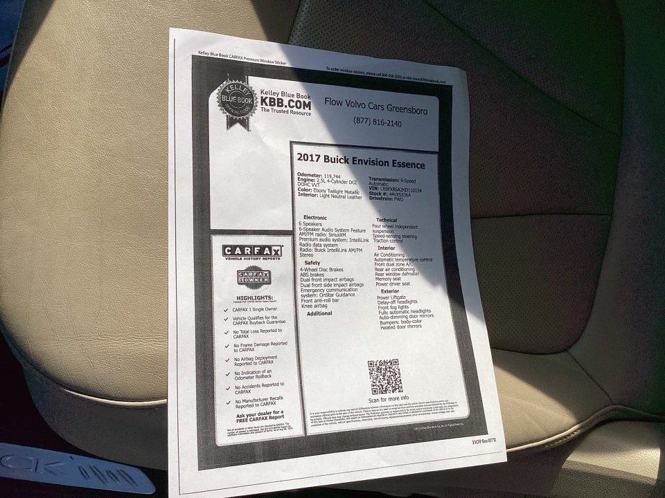 2017 Buick Envision Essence