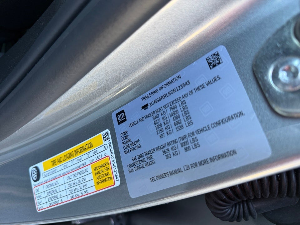 2025 Chevrolet Tahoe 4WD RST