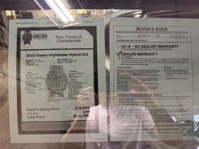 2018 Toyota Highlander Hybrid XLE