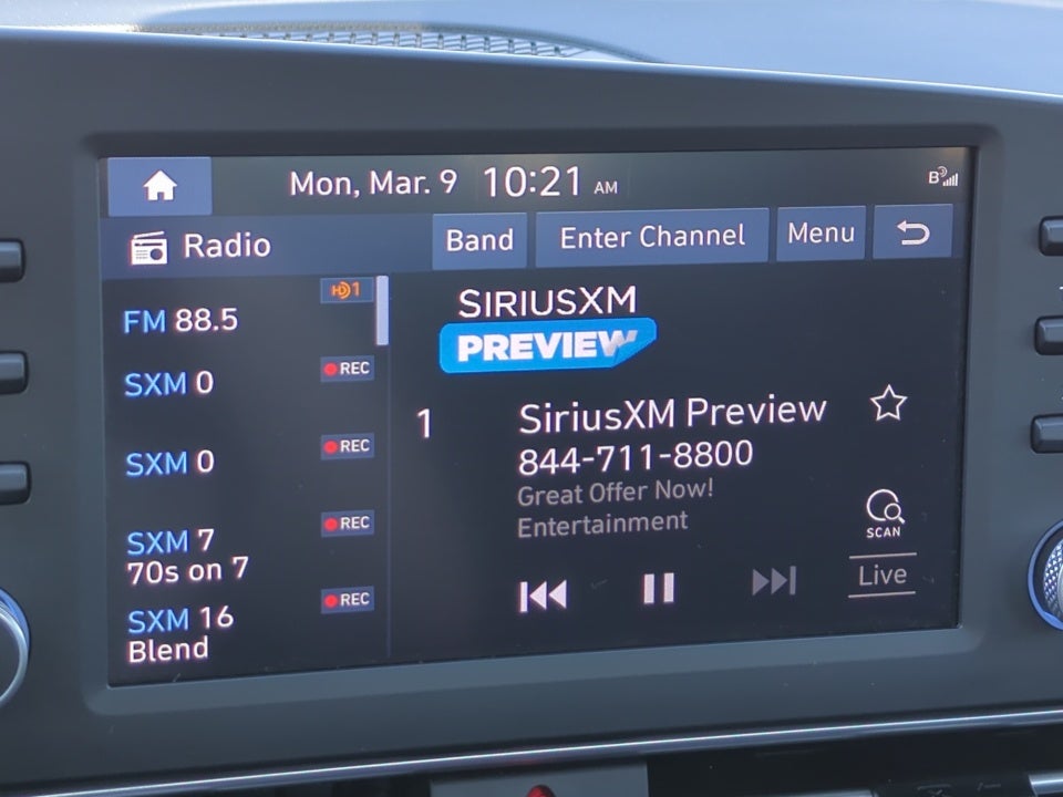 2023 Hyundai Elantra Hybrid Blue