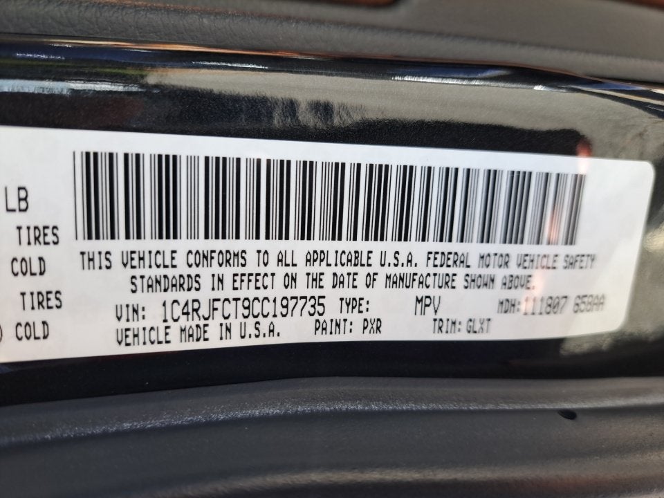 2012 Jeep Grand Cherokee Overland Summit