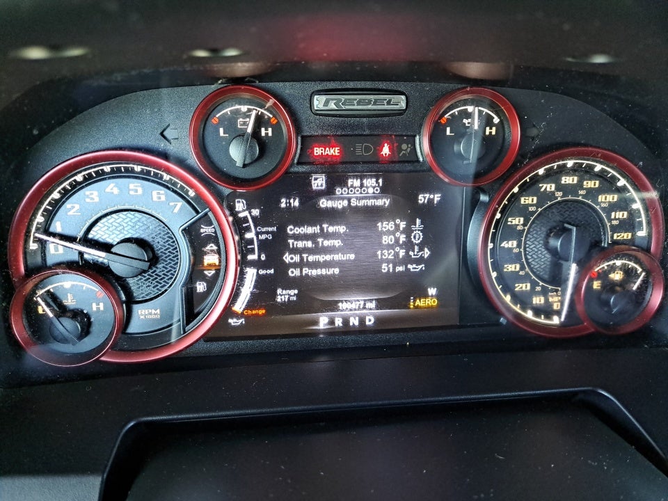 2018 RAM 1500 Rebel Crew Cab 4x4 5'7" Box