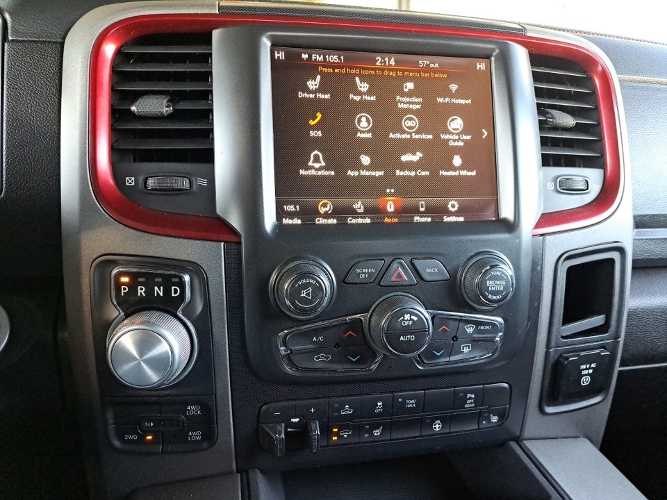 2018 RAM 1500 Rebel Crew Cab 4x4 5'7" Box