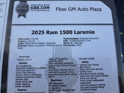 2025 RAM 1500 Laramie