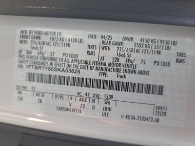 2025 Ford Transit-250 Cargo Van Base