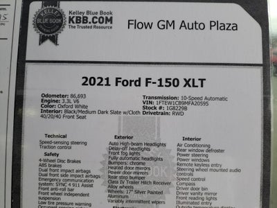 2021 Ford F-150 XLT