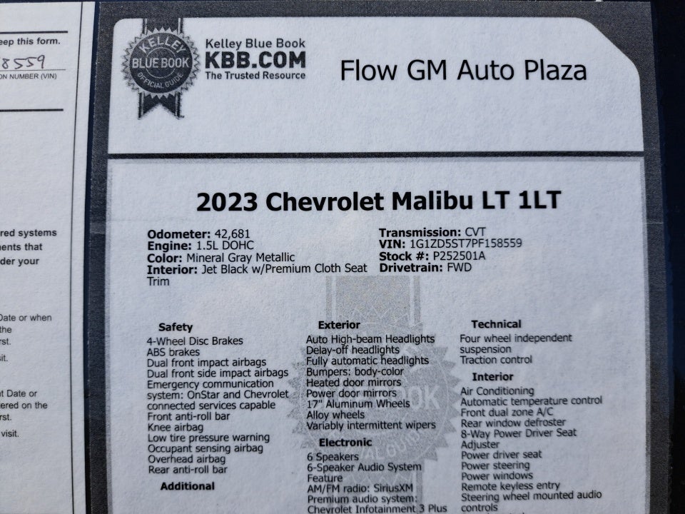 2023 Chevrolet Malibu LT