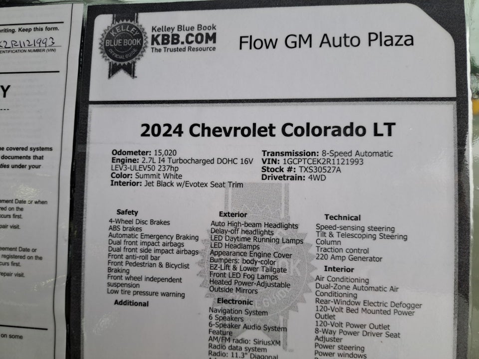 2024 Chevrolet Colorado 4WD LT